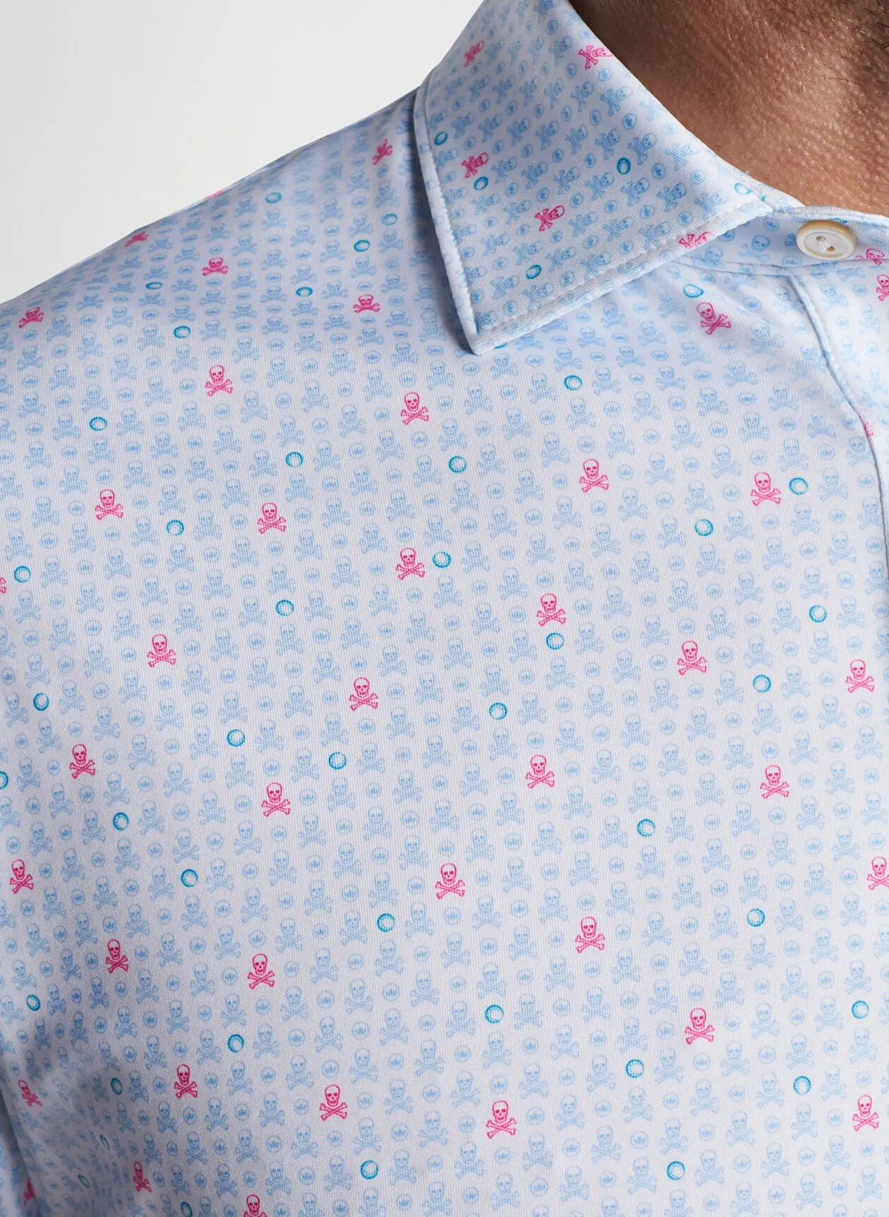 Skull In One Performance Jersey Polo
