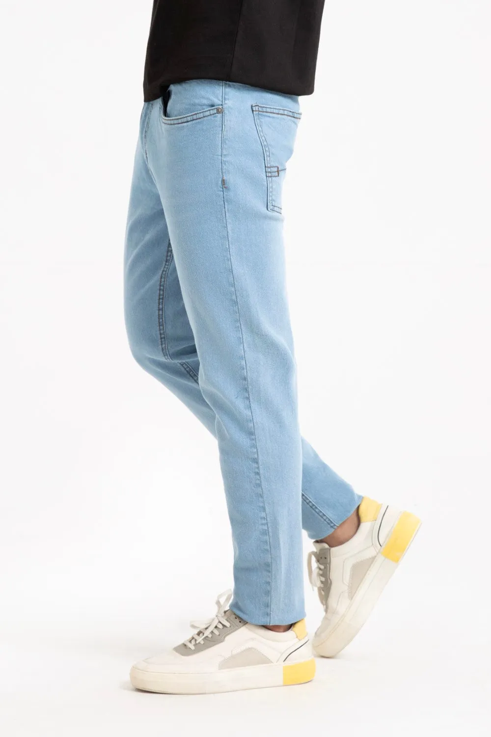 Sky Blue Slim Fit Jean