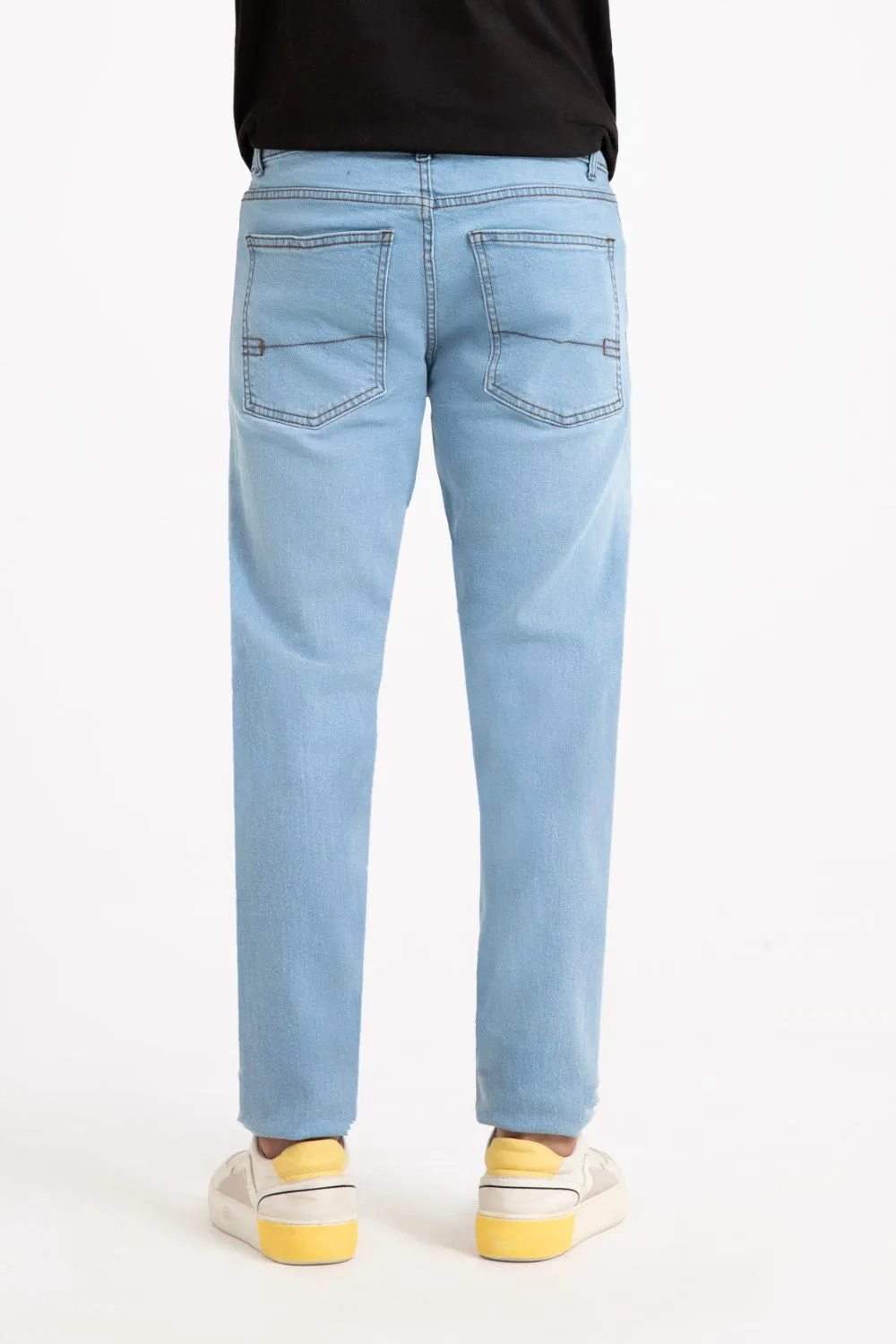 Sky Blue Slim Fit Jean
