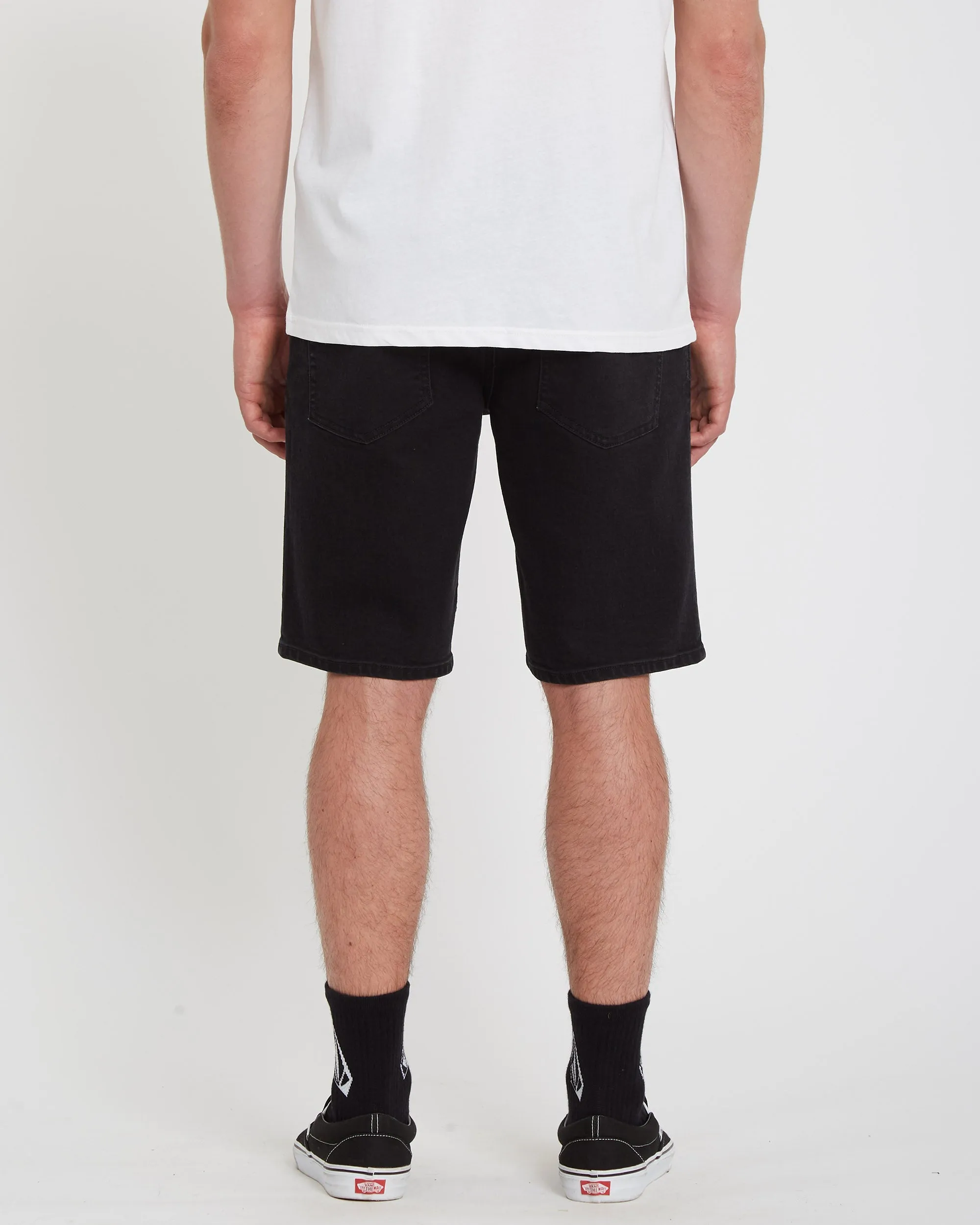 Solver Denim Shorts - BLACK OUT
