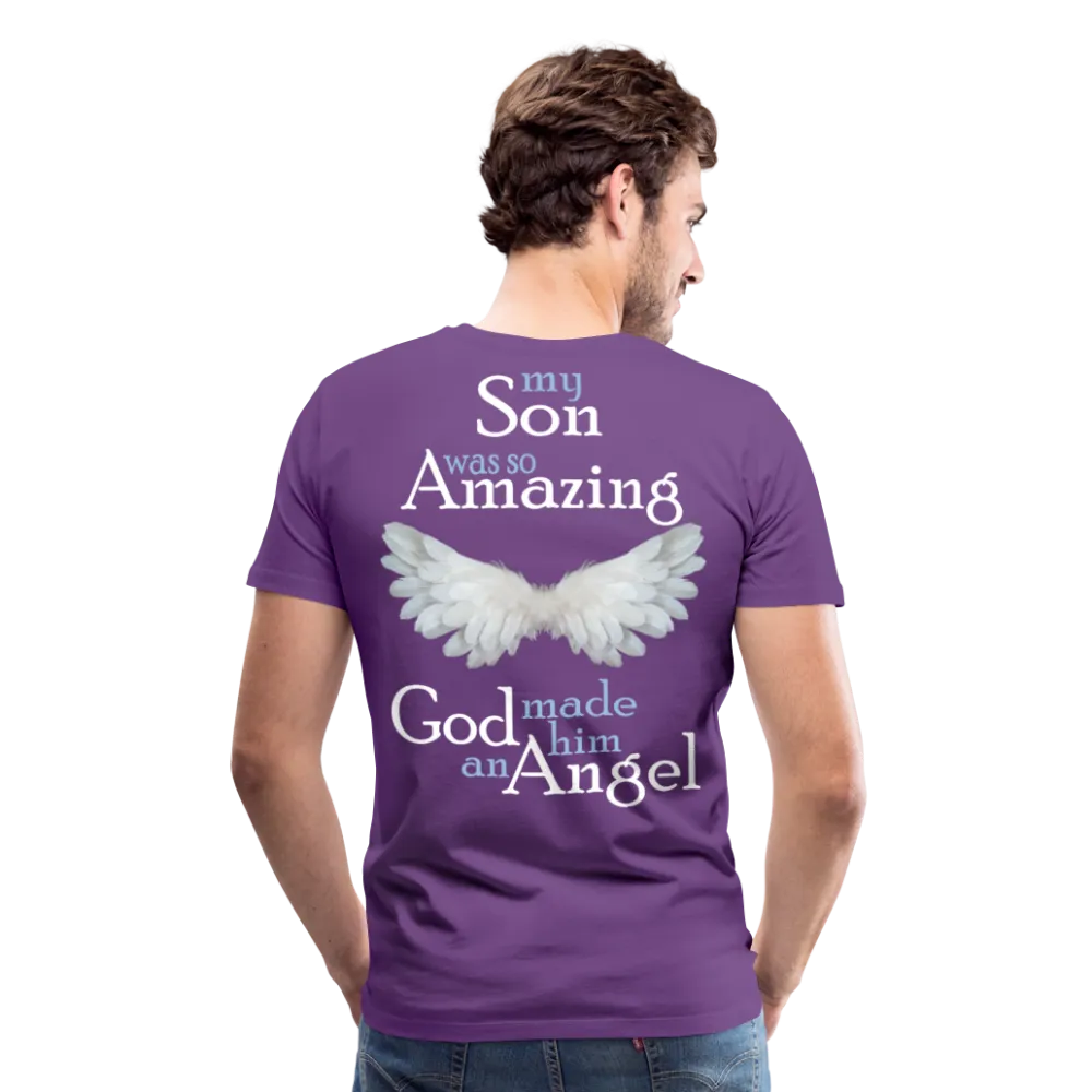 Son Amazing Angel Men's Premium T-Shirt (CK3559)