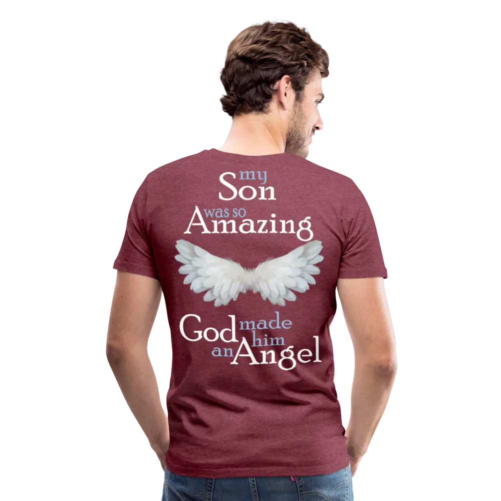 Son Amazing Angel Men's Premium T-Shirt (CK3559)