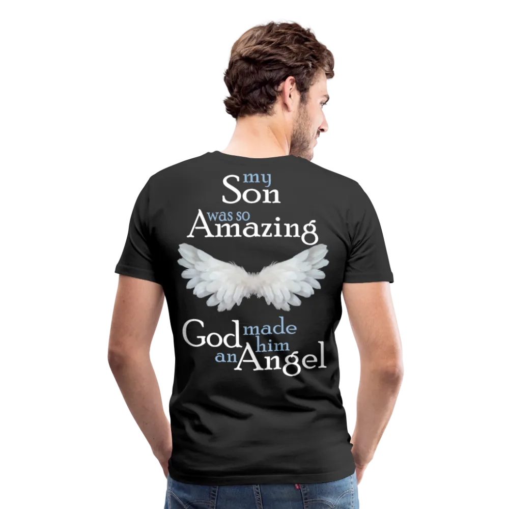 Son Amazing Angel Men's Premium T-Shirt (CK3559)