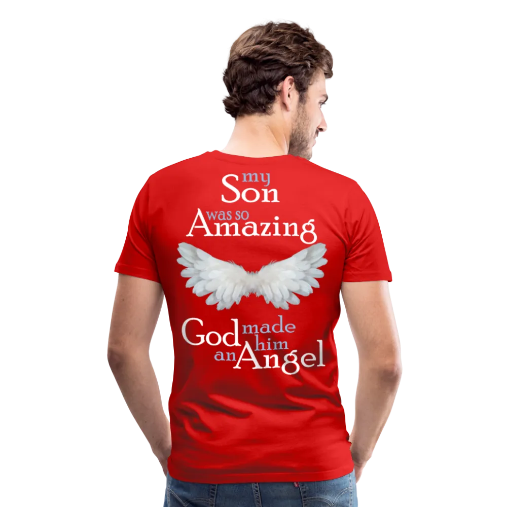 Son Amazing Angel Men's Premium T-Shirt (CK3559)