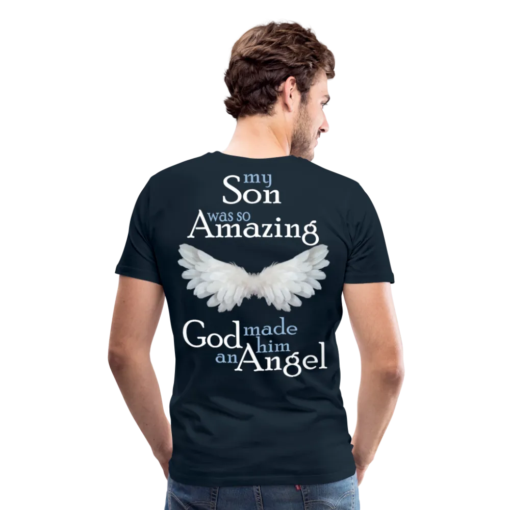 Son Amazing Angel Men's Premium T-Shirt (CK3559)