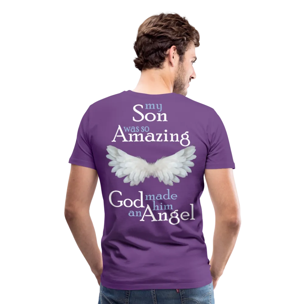 Son Amazing Angel Men's Premium T-Shirt (CK3559)