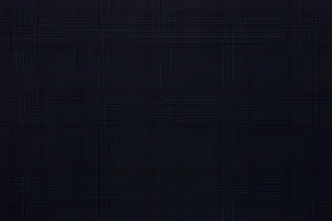 Space Blue With Black Prince of Wales Windowpane Suit