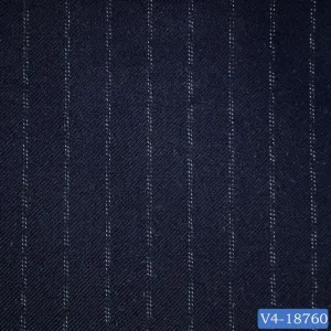 Space Blue with Dash White Stripe Suit