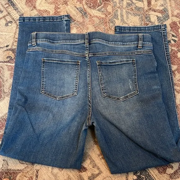 Spanx Pull on Stretch Straight Leg Jeans