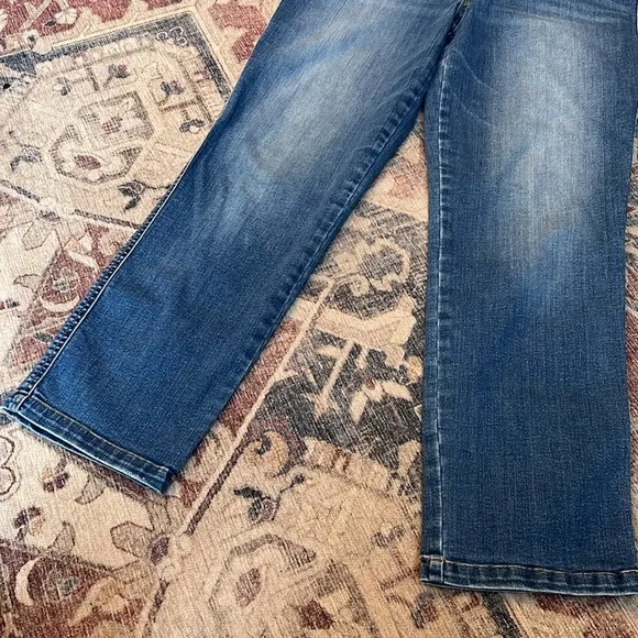 Spanx Pull on Stretch Straight Leg Jeans