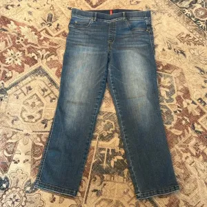 Spanx Pull on Stretch Straight Leg Jeans
