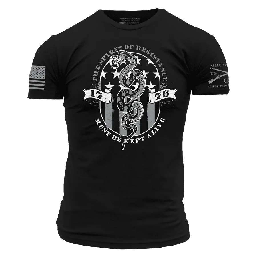 Spirit of Resistance T-Shirt - Black