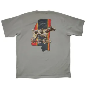 Splatter State Mississippi-Grey Final Sale