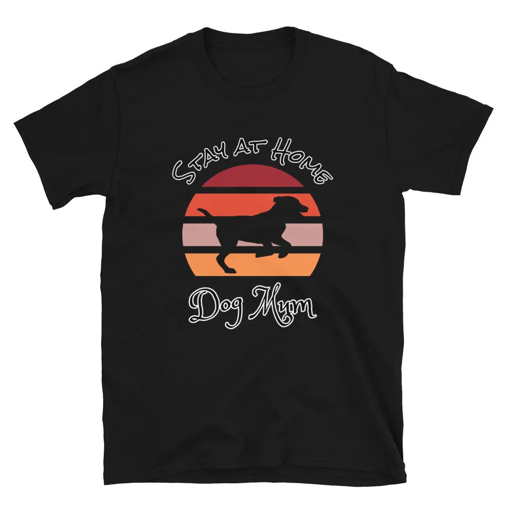 Stay at Home Dog Mum Sunset T-Shirt
