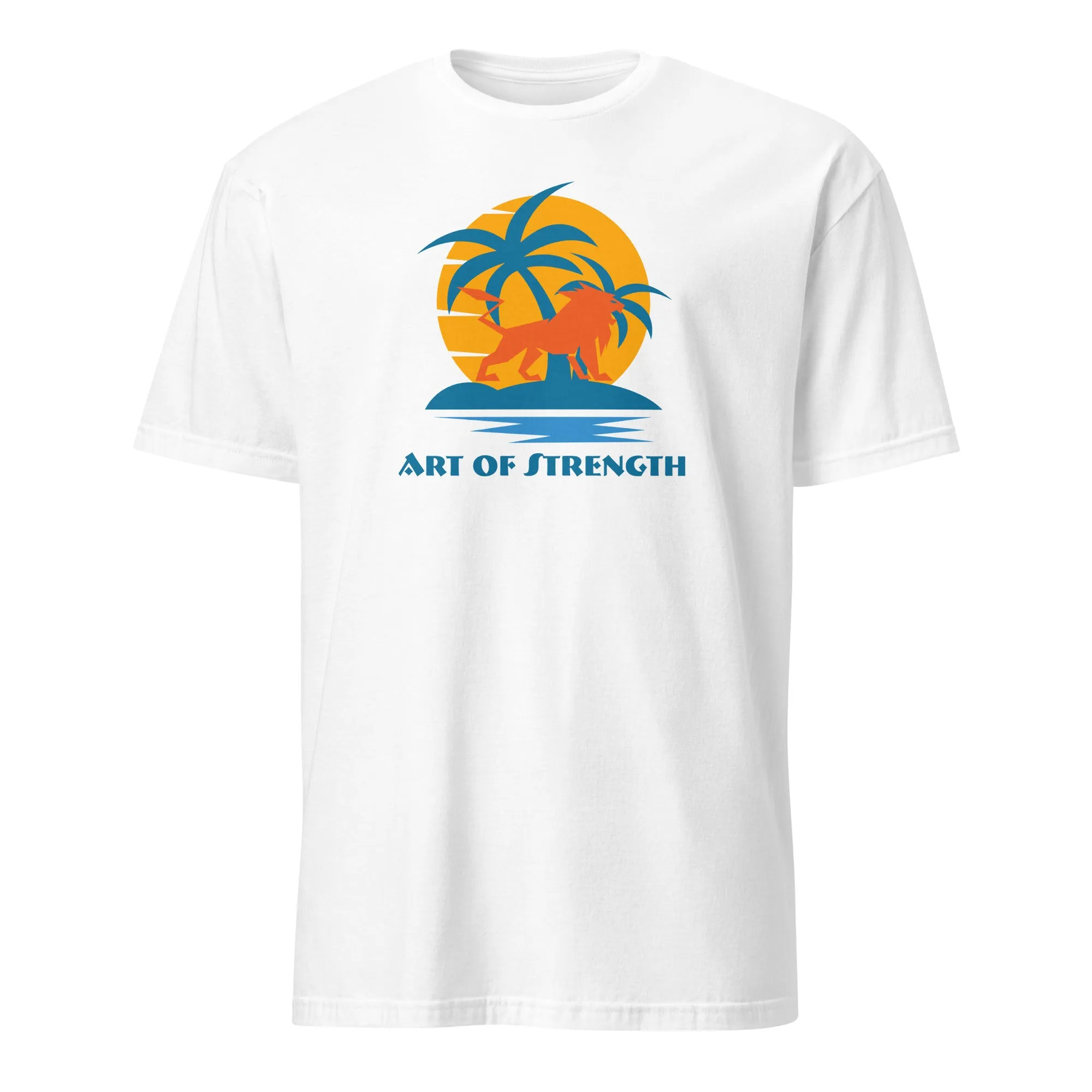 Sunset Lion Short-Sleeve Unisex T-Shirt
