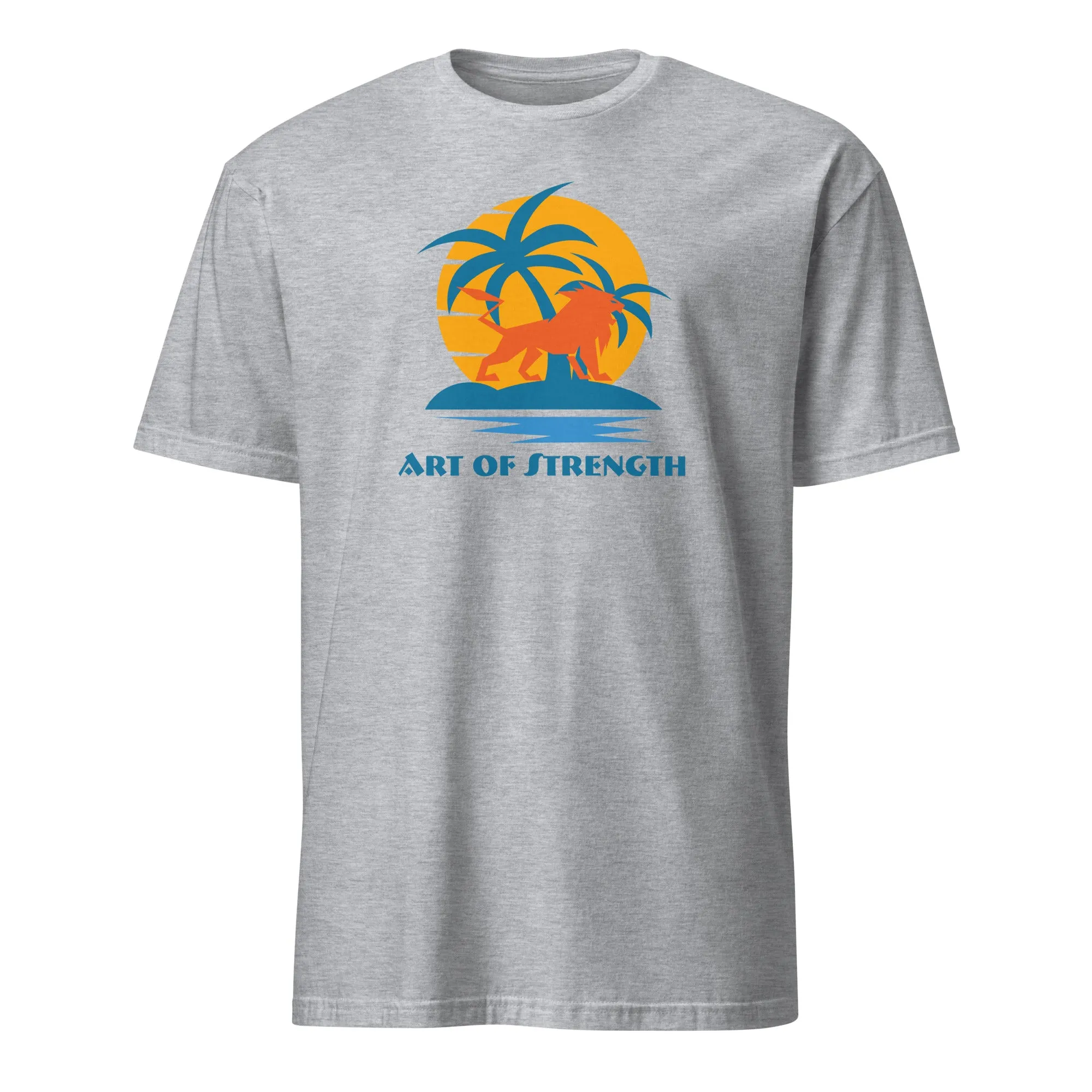 Sunset Lion Short-Sleeve Unisex T-Shirt
