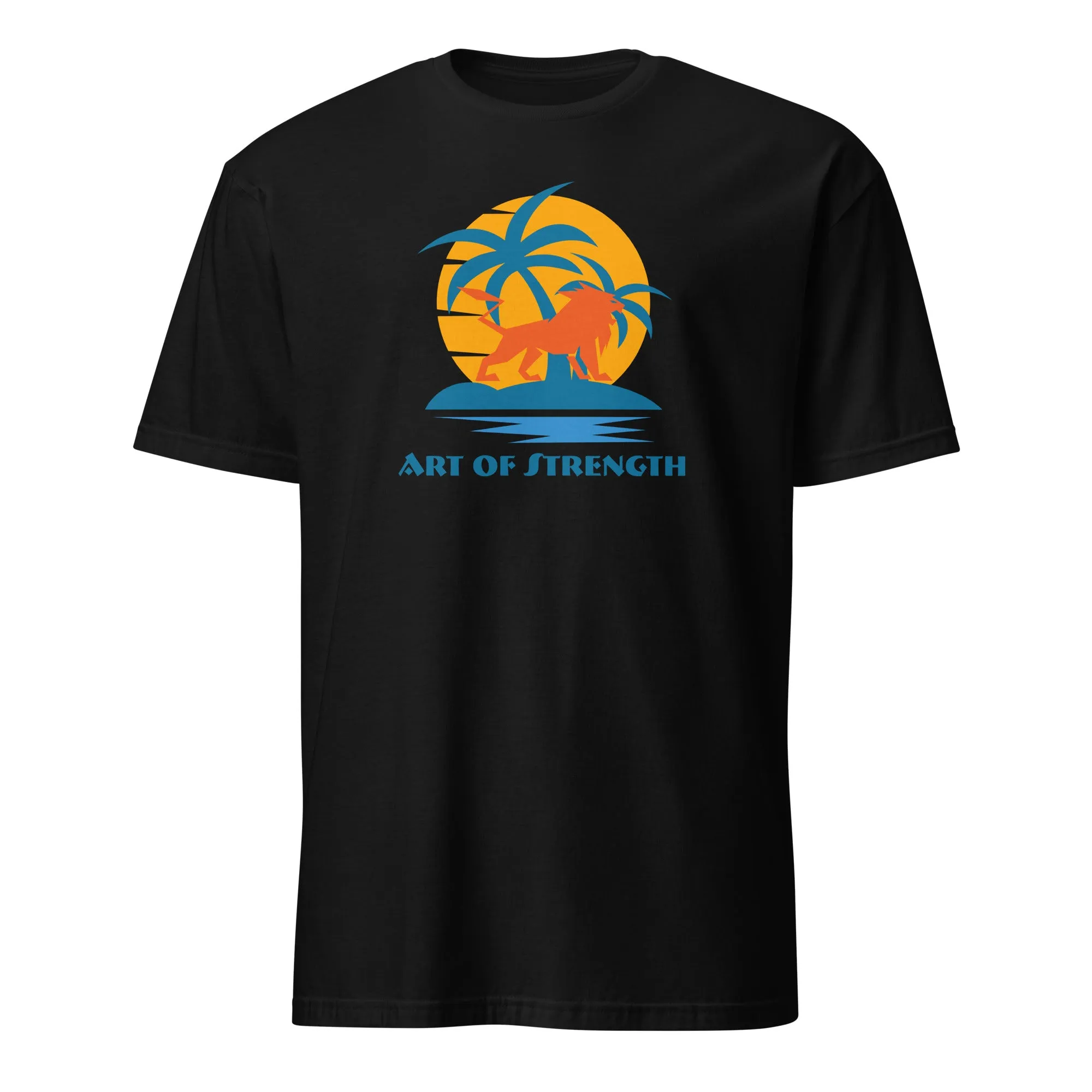 Sunset Lion Short-Sleeve Unisex T-Shirt