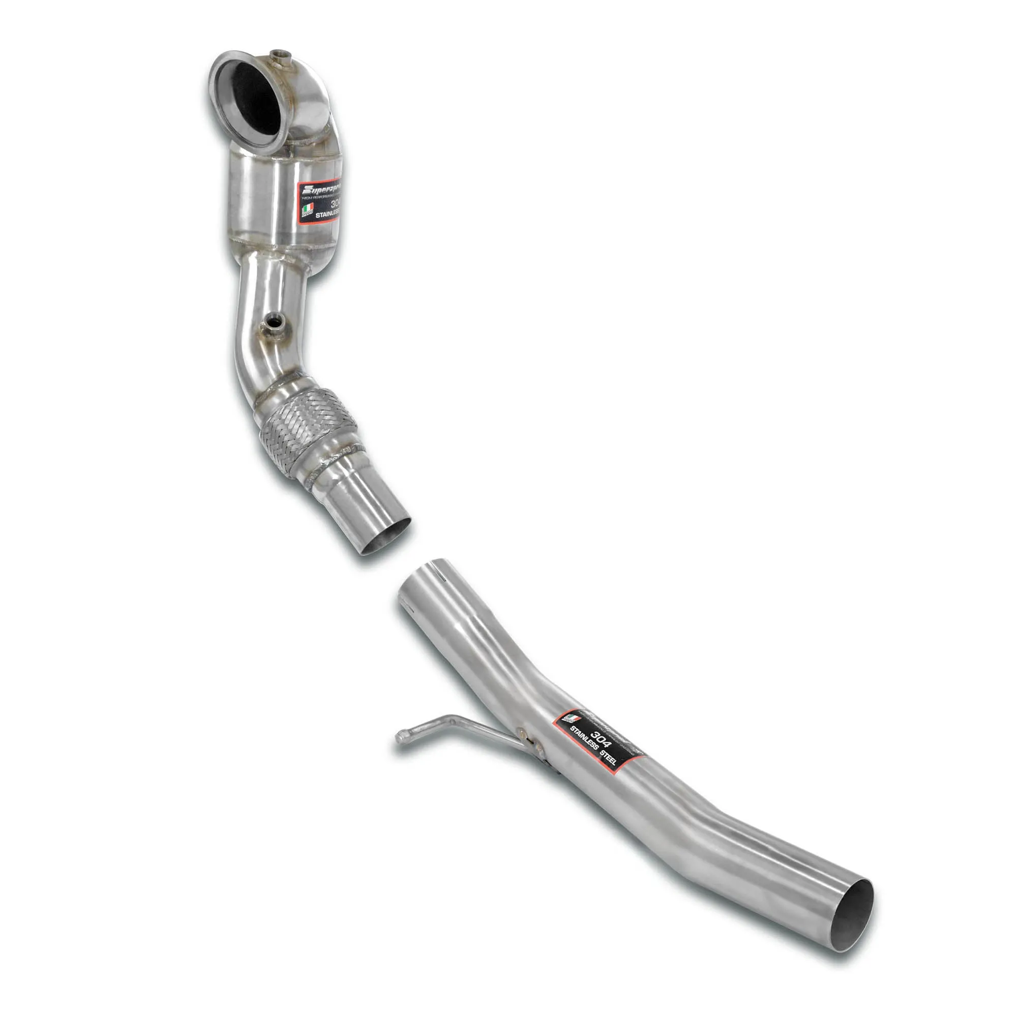 Supersprint Cupra Formentor Downpipe   Metallic Catalytic Converter Wrc 100 Cpsi