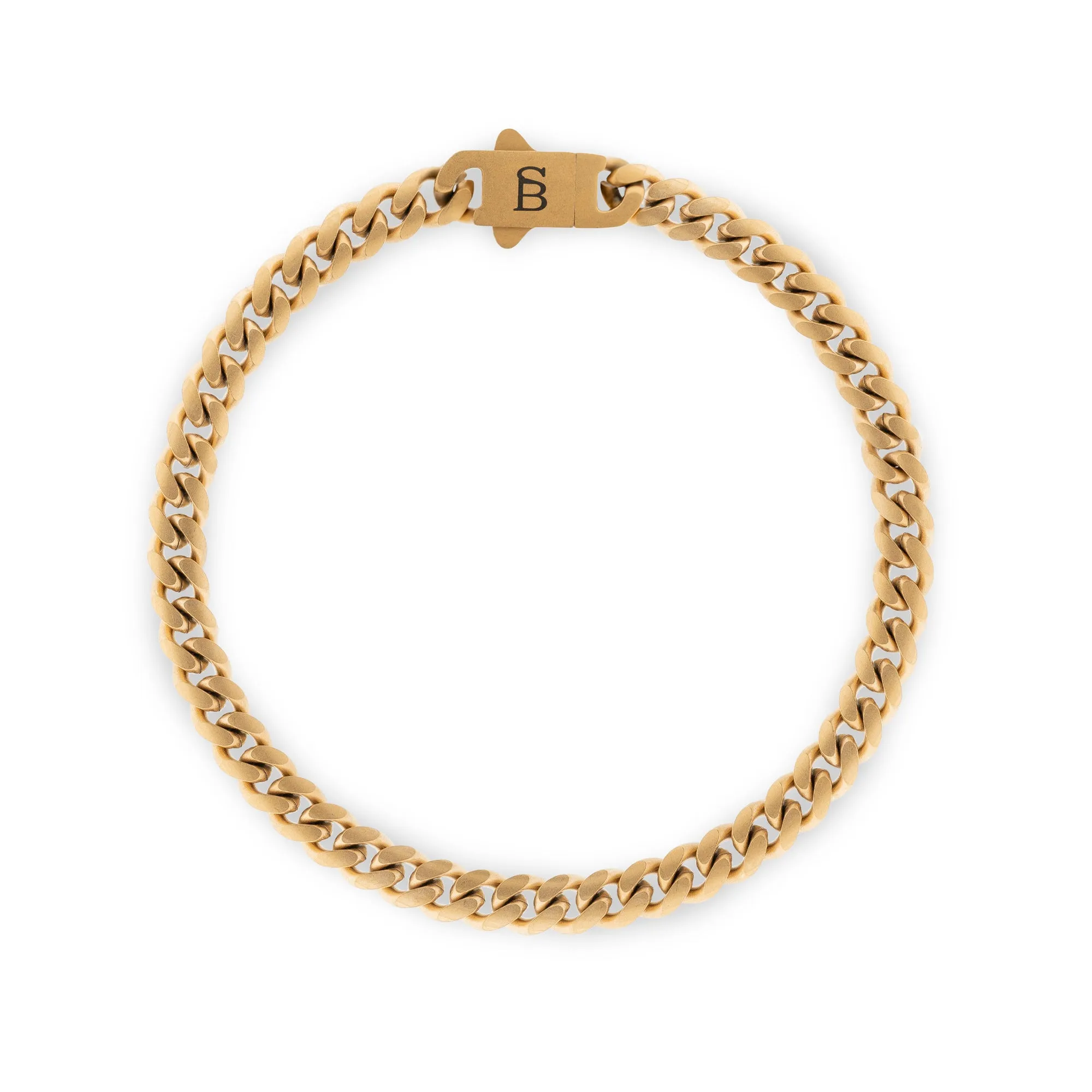 Svelte Stephen 5mm Chain Bracelet 18k Gold