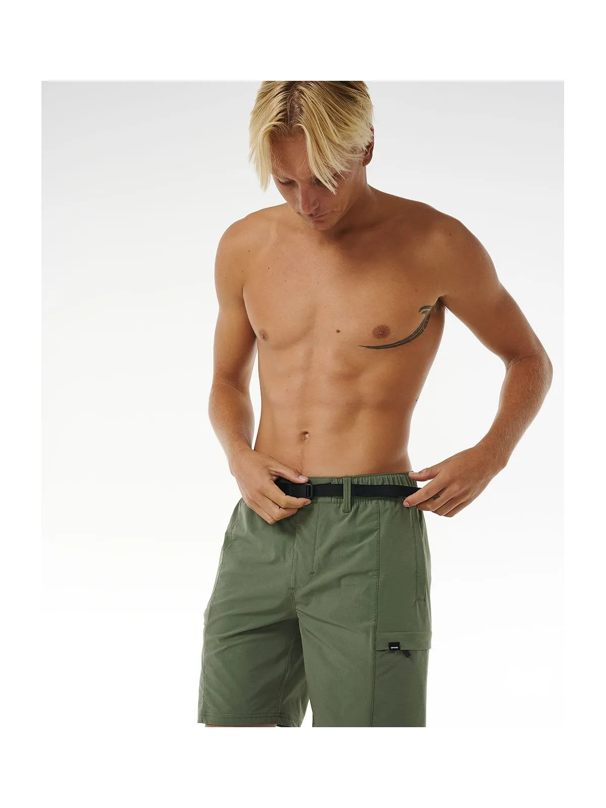 Szorty RIP CURL Boardwalk Buckled Cargo Volley zielony
