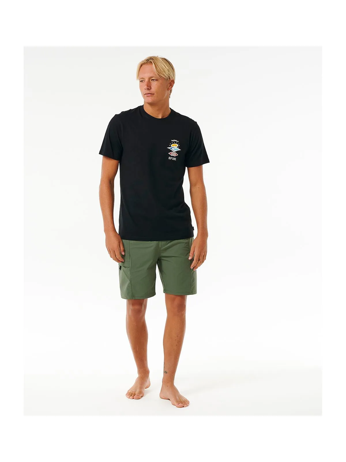 Szorty RIP CURL Boardwalk Buckled Cargo Volley zielony