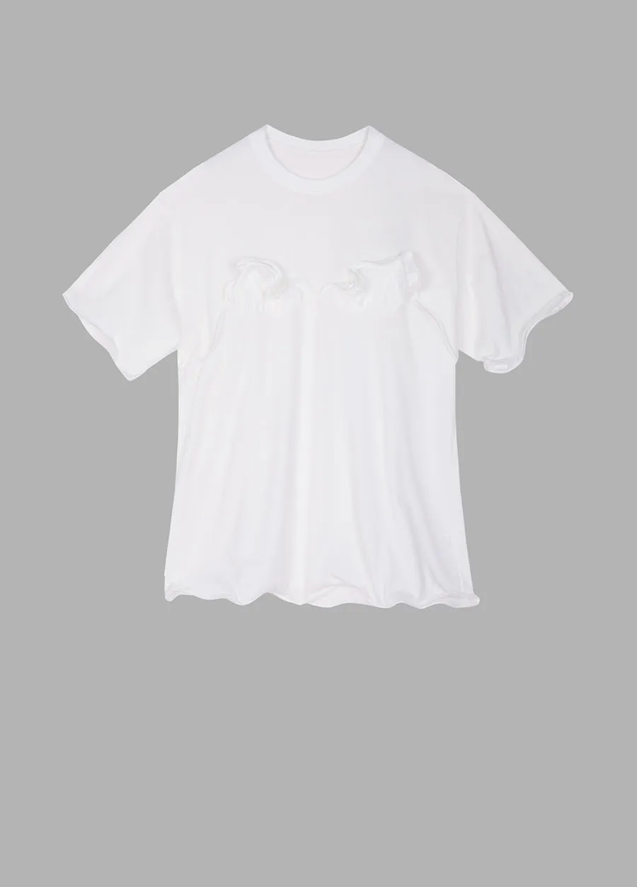 T-shirt /JNBY Drawstring Aluminum Wire Cotton T-shirt