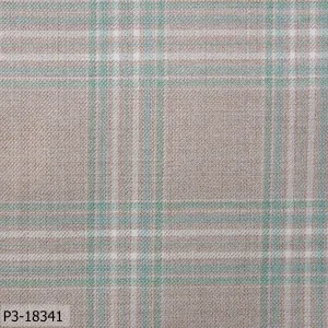 Tan With Green Check Suit