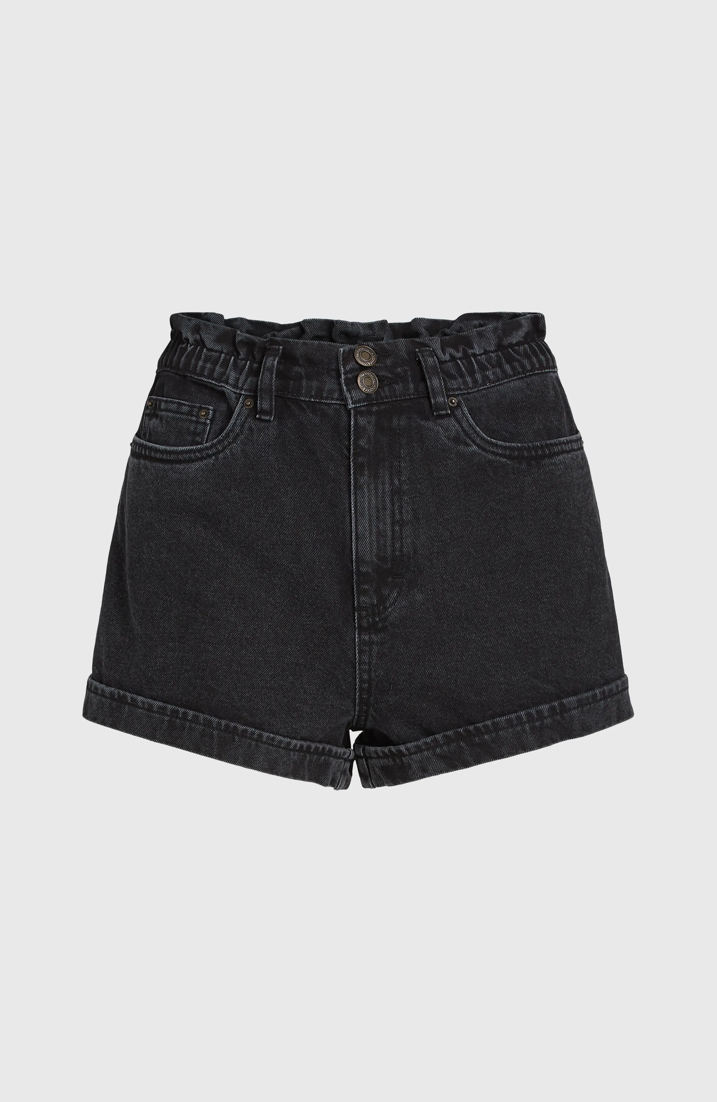 Tasia Paperbag Shorts | Black Out