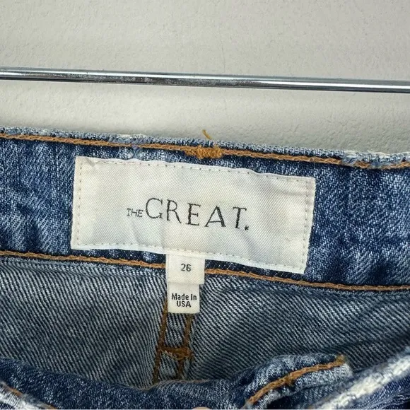 The Great Denim The Cut Off Shorts