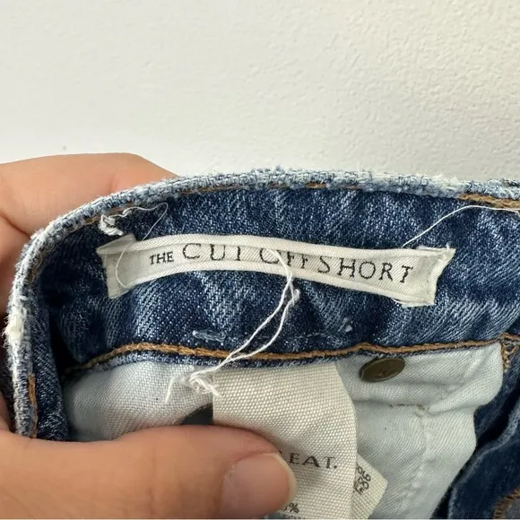 The Great Denim The Cut Off Shorts