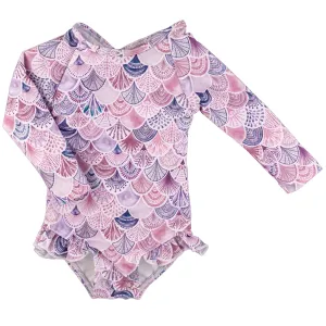 The "Sofia" Ruffle Rashguard Suit