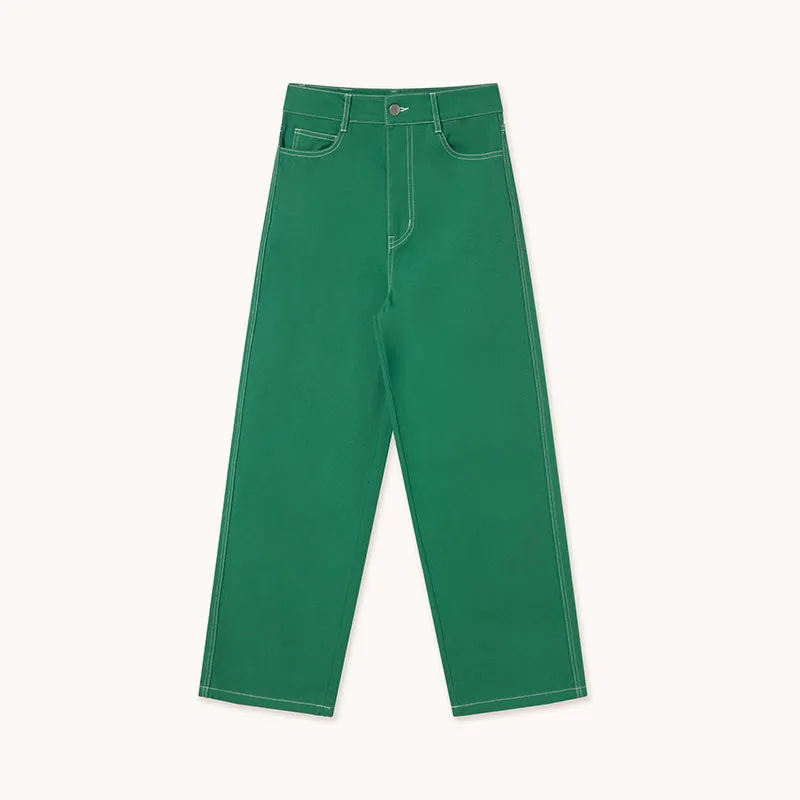 The Tiny Big Sister - Berta jeans - dark emerald
