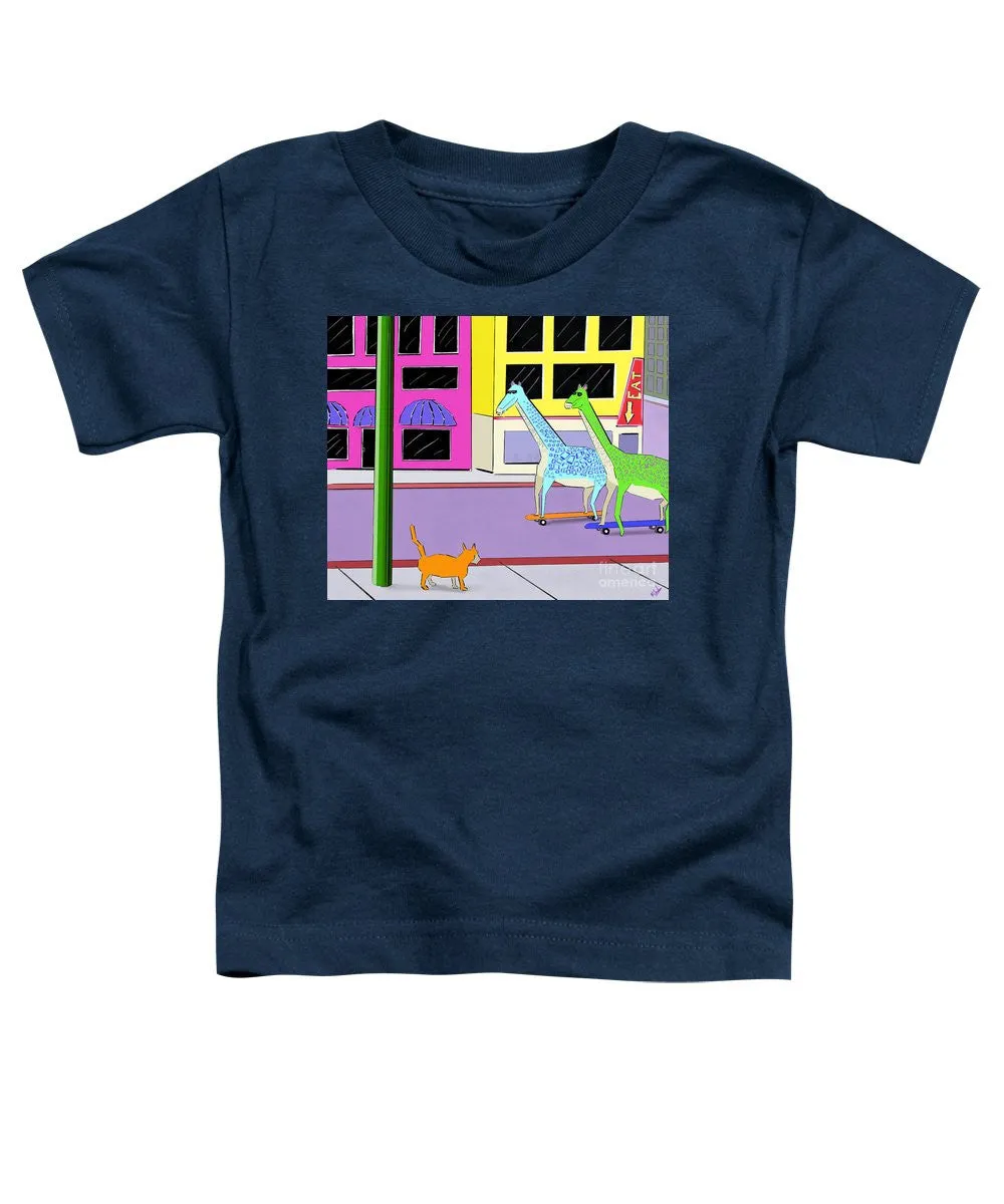 There Were Two Giraffes - Toddler T-Shirt