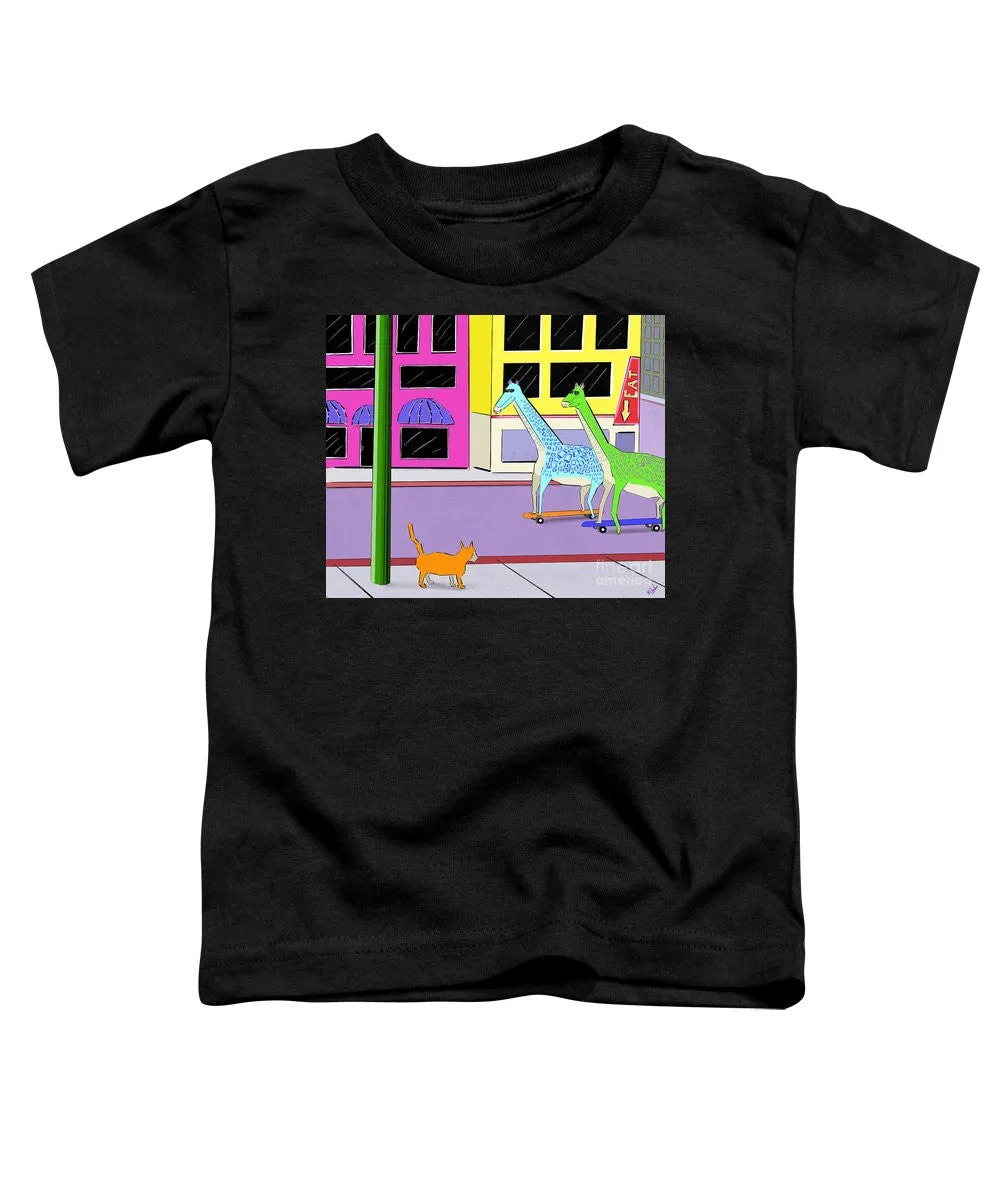 There Were Two Giraffes - Toddler T-Shirt
