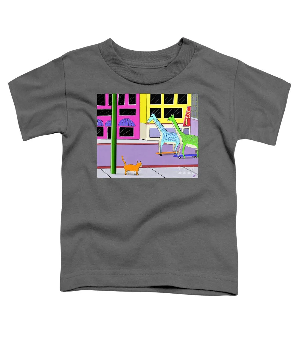 There Were Two Giraffes - Toddler T-Shirt