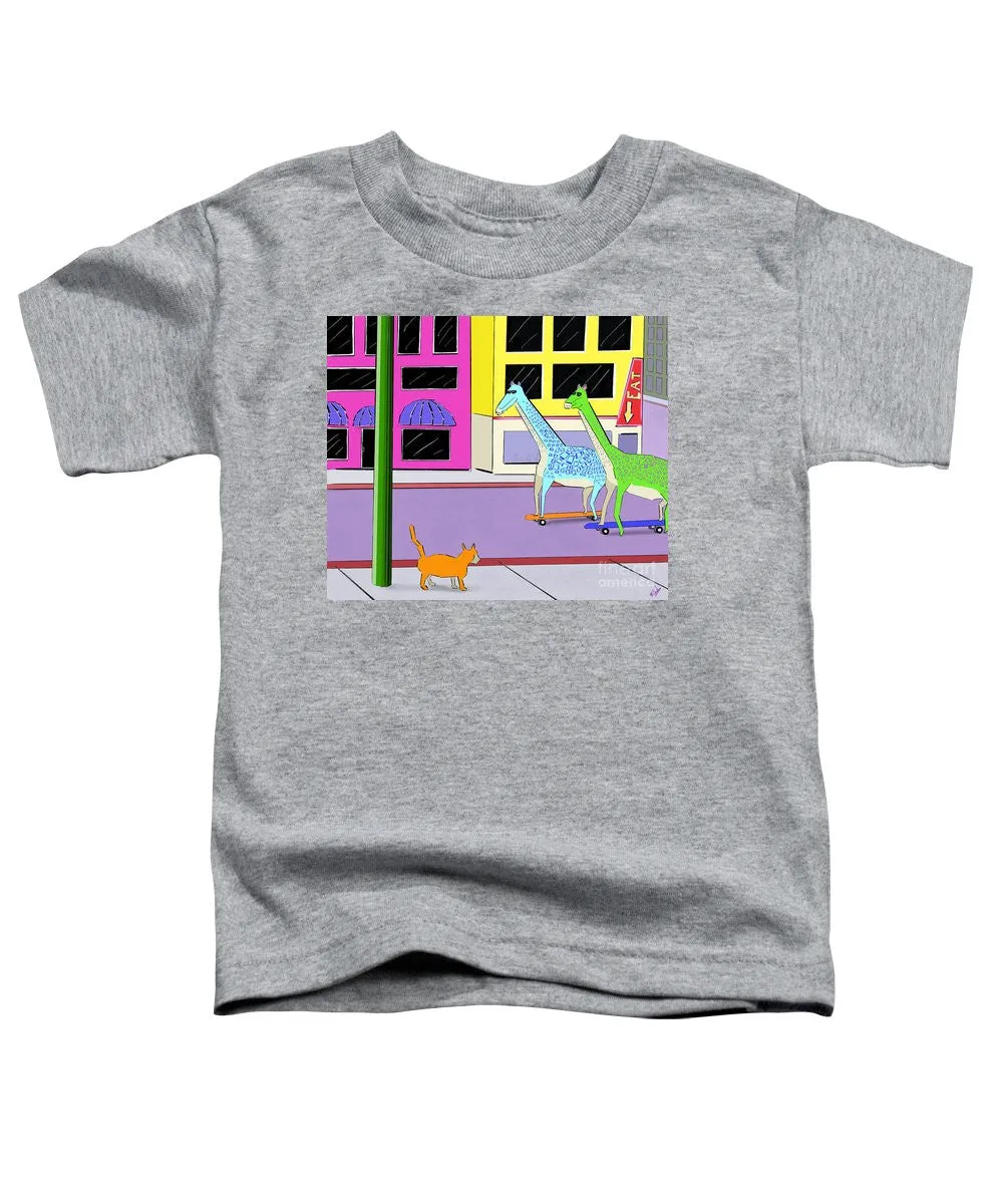 There Were Two Giraffes - Toddler T-Shirt