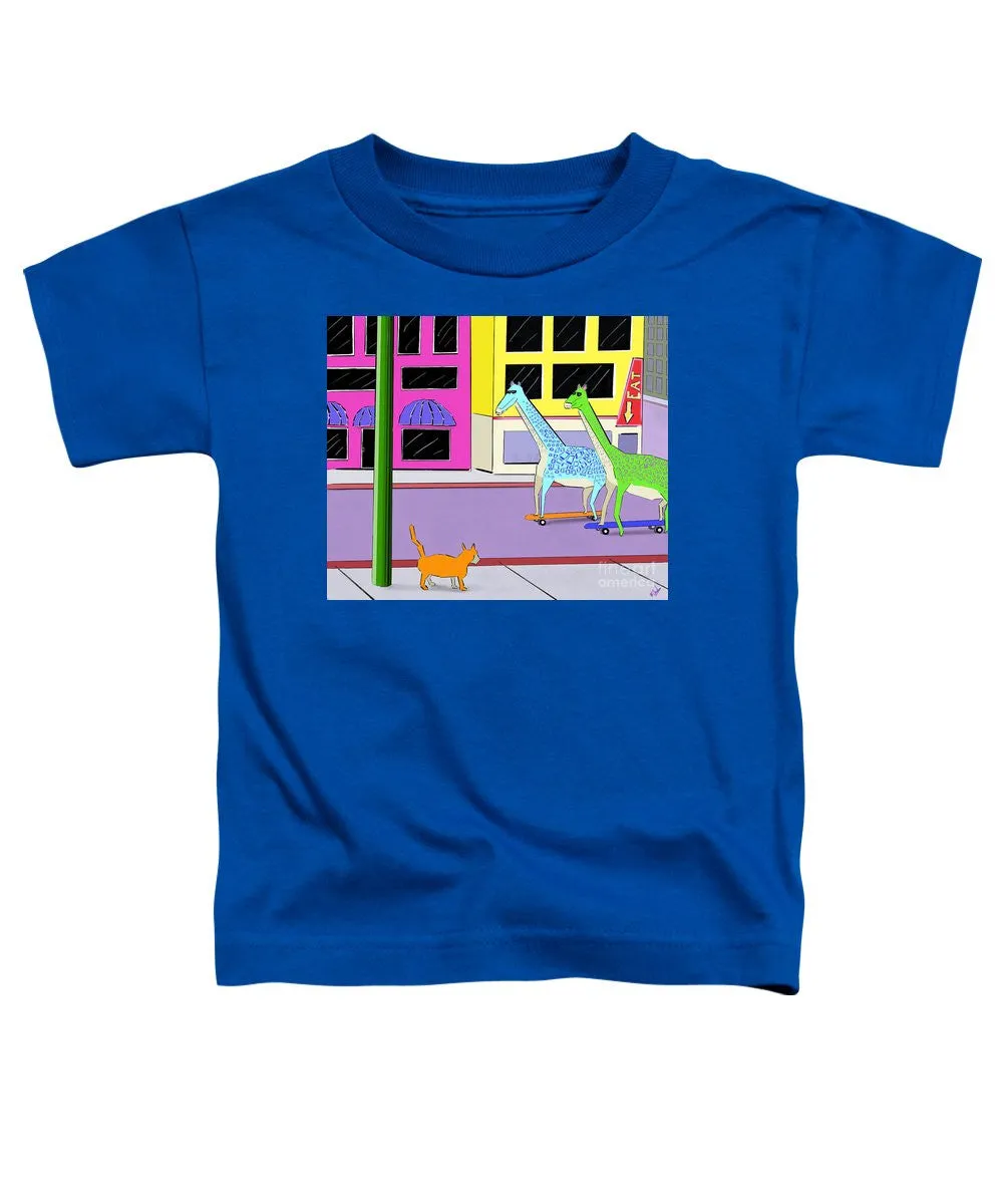 There Were Two Giraffes - Toddler T-Shirt