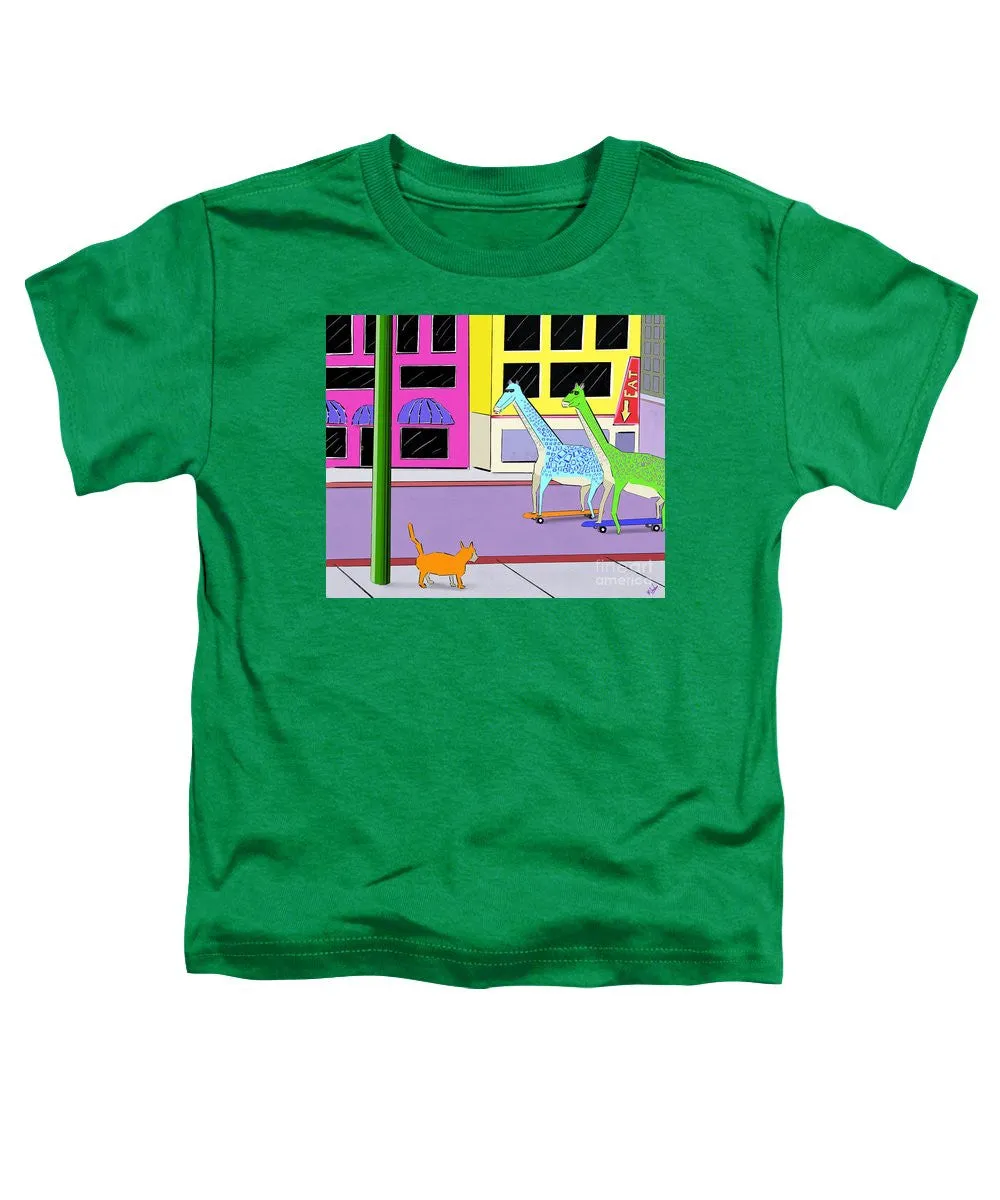 There Were Two Giraffes - Toddler T-Shirt