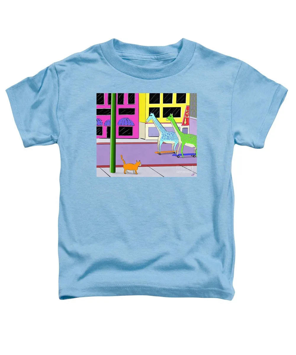 There Were Two Giraffes - Toddler T-Shirt