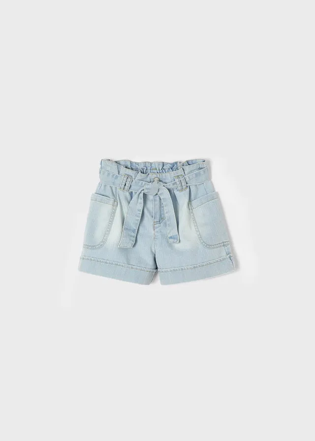 Tie Waist Denim Shorts 3.273