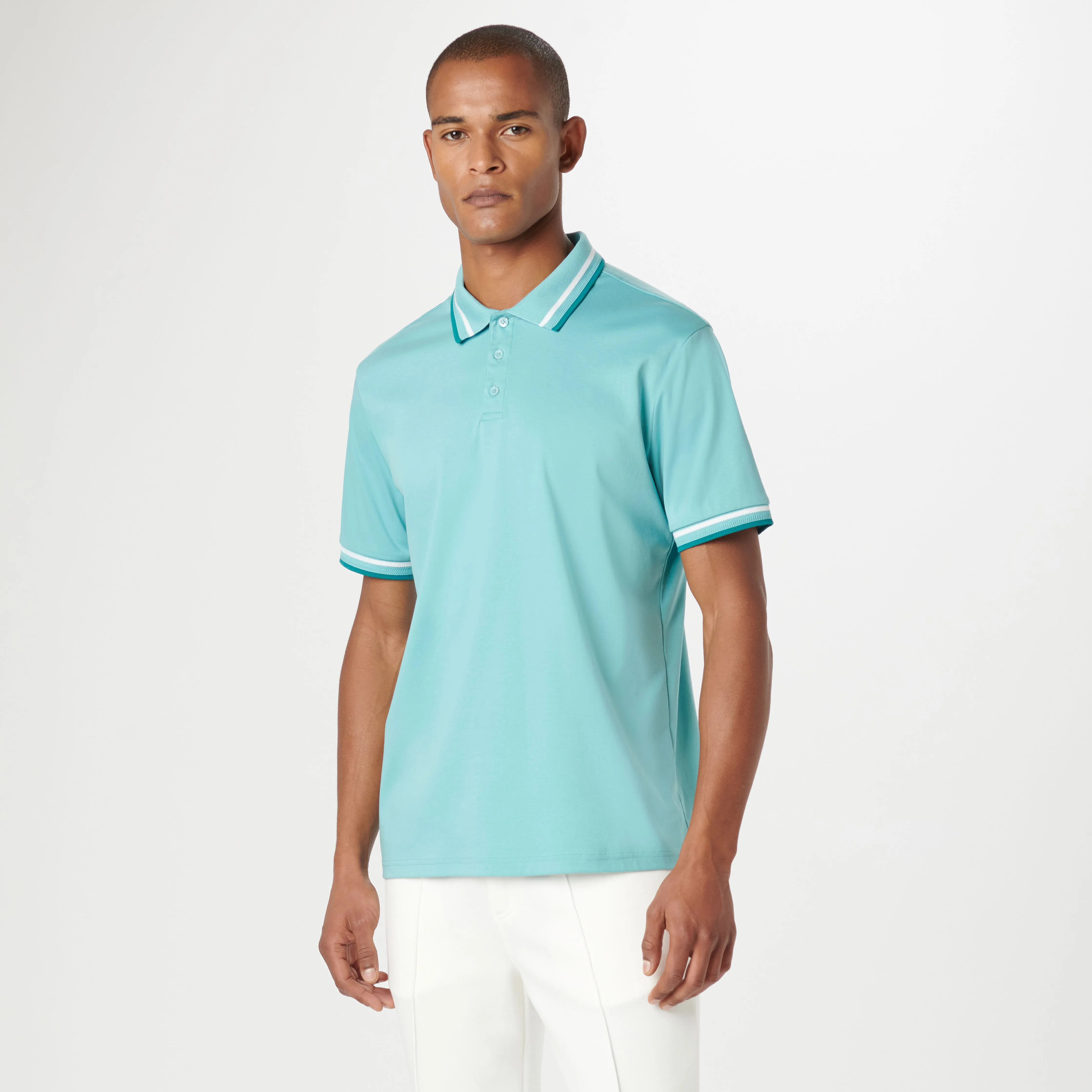 Tipped Solid Polo