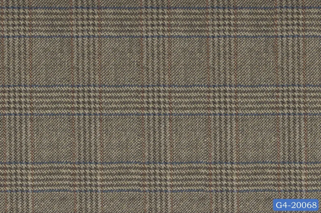 Tortilla Brown Check Suit