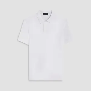 Towelling French Terry Johnny Collar Polo