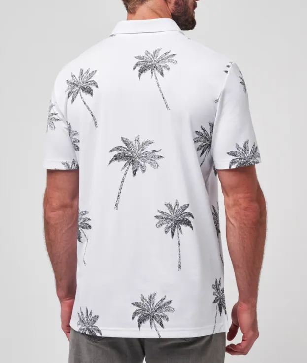Travis Mathew Mesic Polo - White