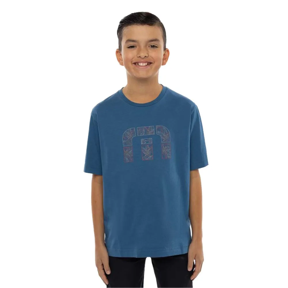 TRAVIS MATHEW YOUTH SHARK WATCHER T-SHIRT - MID BLUE