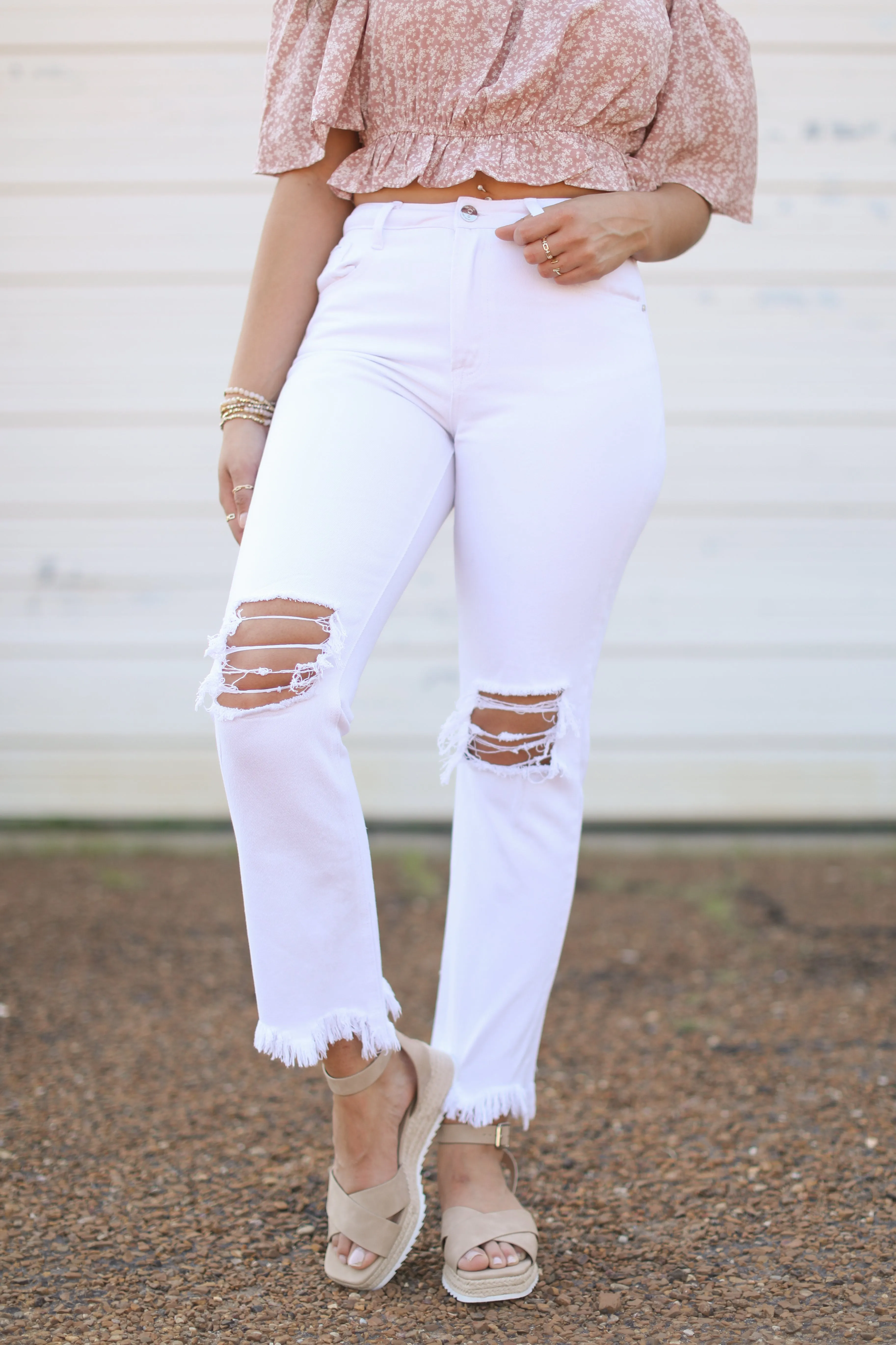 Trend Alert Straight Crop Jeans