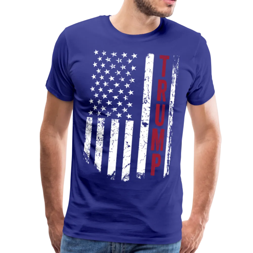 Trump American Flag Men's Premium T-Shirt (CK1569)
