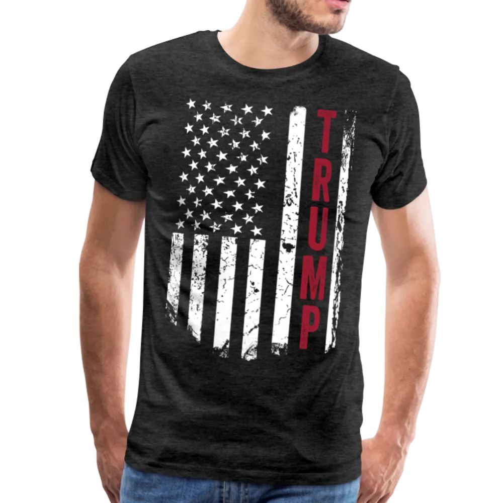 Trump American Flag Men's Premium T-Shirt (CK1569)