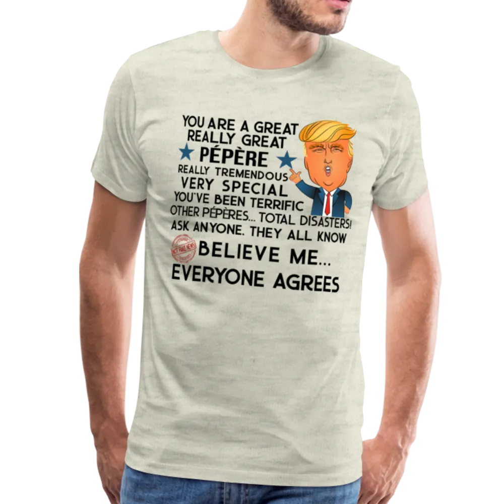 Trump Pépère Men's Premium T-Shirt