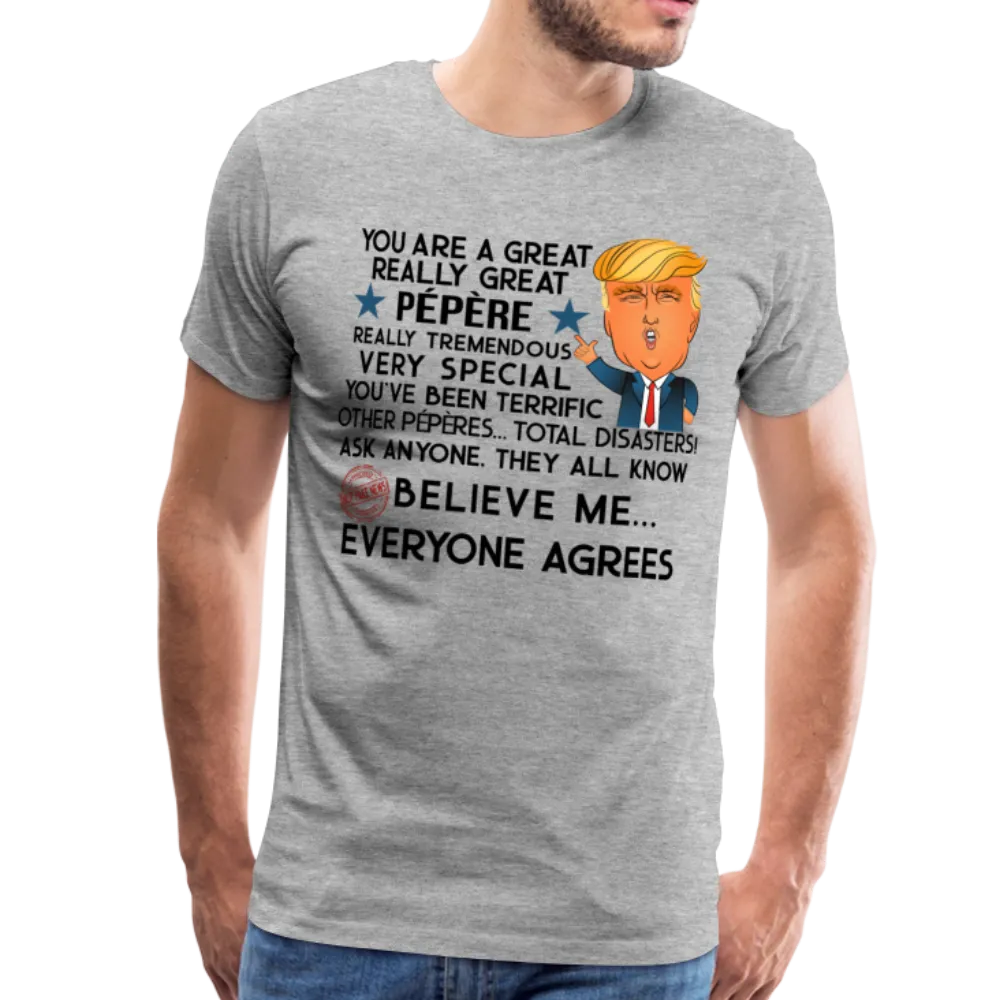 Trump Pépère Men's Premium T-Shirt